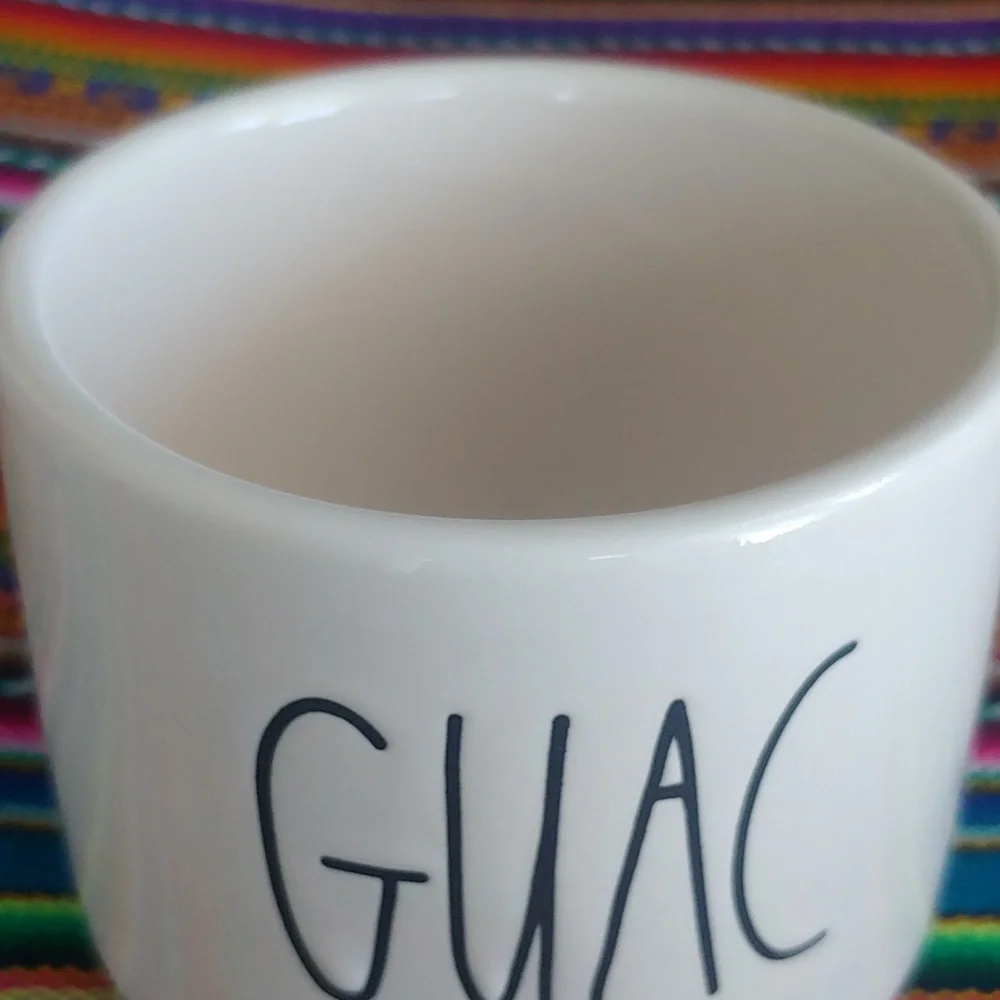 Rae Dunn Guacamole Ceramic Dipping Bowl - Picture 5 of 8